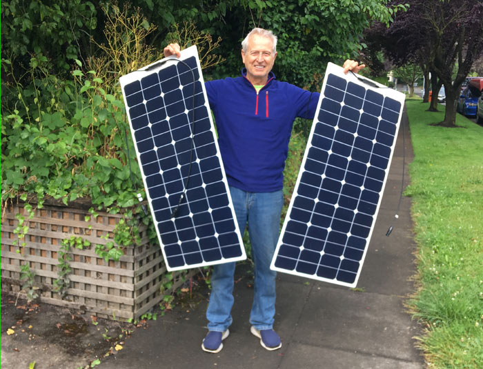 Solar Panels for Electric Bike
