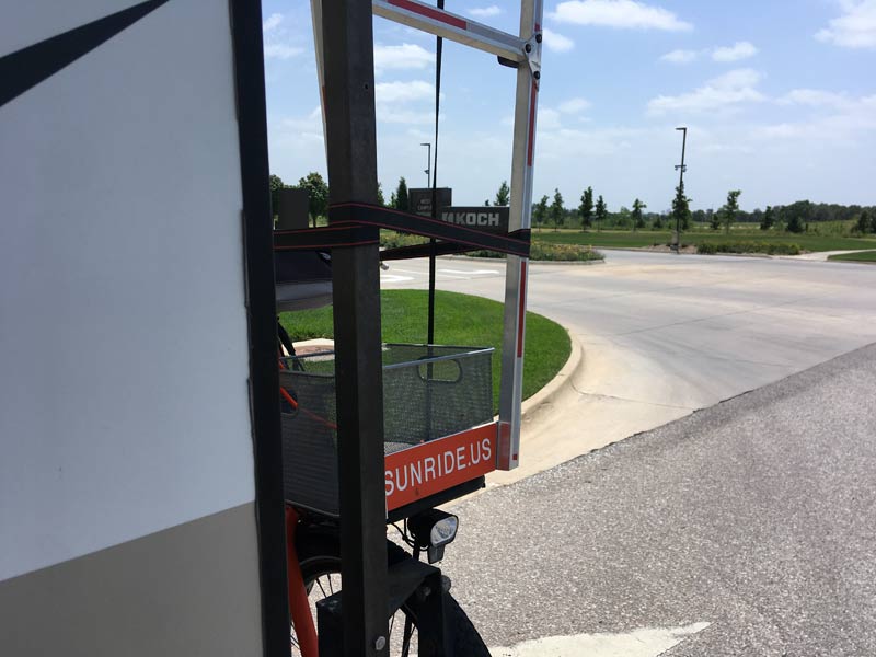 Sunride in front of the Koch Industries Campus, Wichita, Kansas